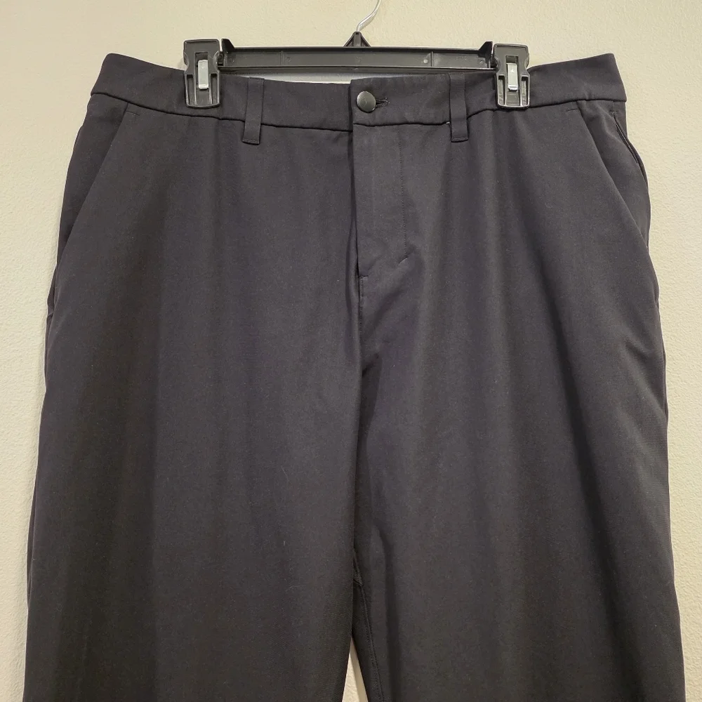 Lululemon ABC Classic Fit Black Trousers -Size 34